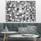 Designart - Black and Grey Cubes - Contemporary Canvas Art Print